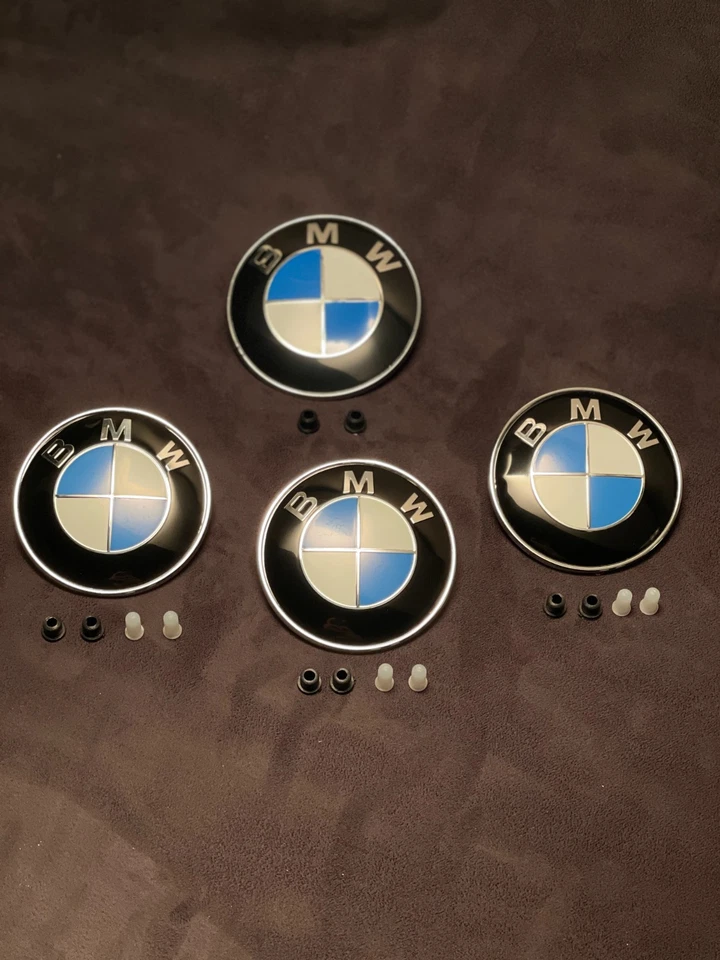 BMW Emblem Set Blau Weiss Z3 / Z4, etc für Motorhaube & Heckklappe & Kotflügel - Bild 2 von 4