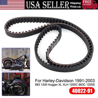 128 Tooth 1-1/8'' Wide Rear Final Drive Belt For 91-03 Harley-Davidson Sportster