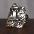 Vintage Southwestern Cowboy Saddle 925 Sterling Silver Ring
