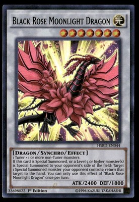 Black Rose Moonlight Dragon High-Speed Riders HSRD-EN044 Super Rare Yugioh LP