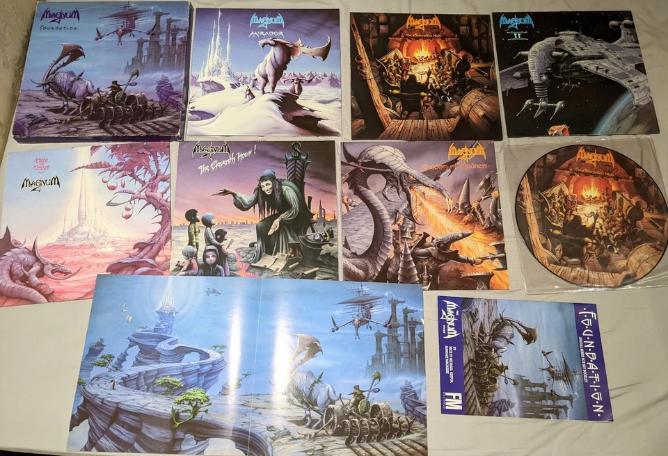 Magnum Foundation Box Set 1990 UK 7 x Vinyl Limited Edition w/ Poster & Booklet - Image 2 of 4