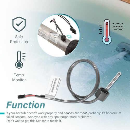 2 Pack Hot Tub Sensor for Balboa Spa Heater M7 30344 30042 24" Temp/Hi-Limit - Bild 5 von 8