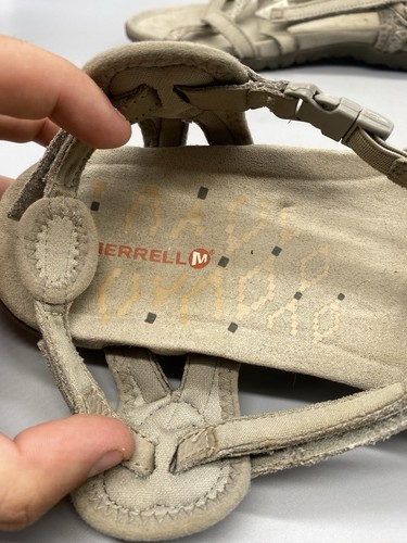 Merrell Terran Lattice II sandali sportivi con cinturino tortora da donna taglia 10 J02766 - Foto 9 di 12