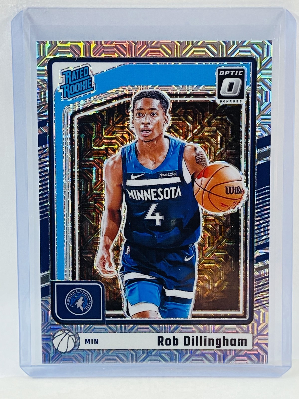 2024-25 Panini Donruss Optic Rob Dillingham Rated Rookie Choice #259