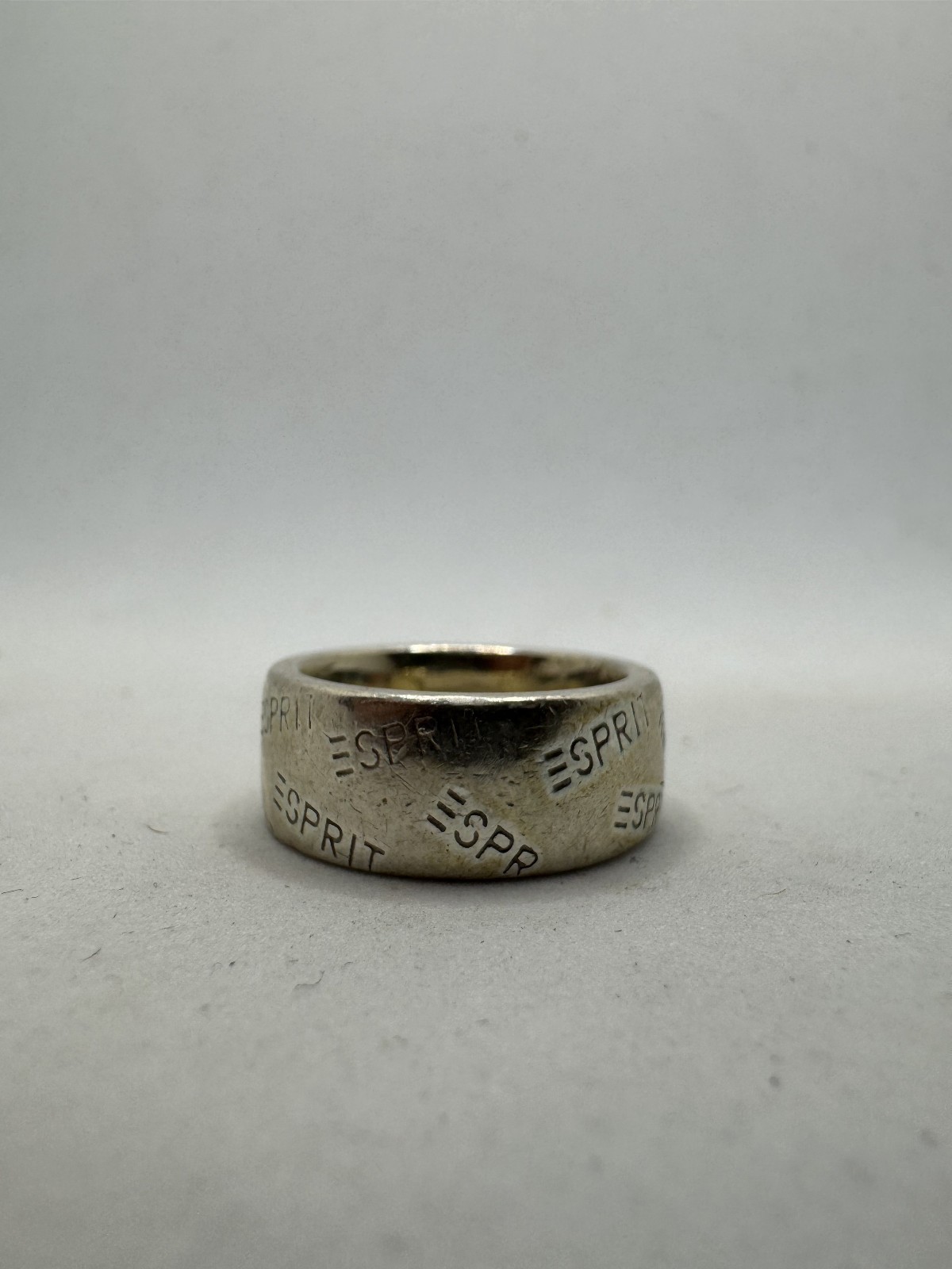 ::925 SILVER RING SOLID ESPRIT °SIZE 52° ELEGANT … - image 1