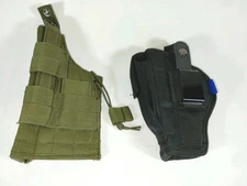 Pro tech Outdoors & Unknown Pistol Holster Lot Molle 