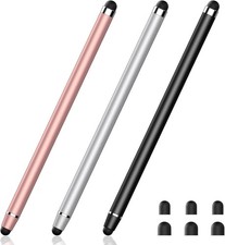 3 PCS Stylus Pen for Touchscreen,2-in-1 High Precision Stylus,Stylus Pen for ...