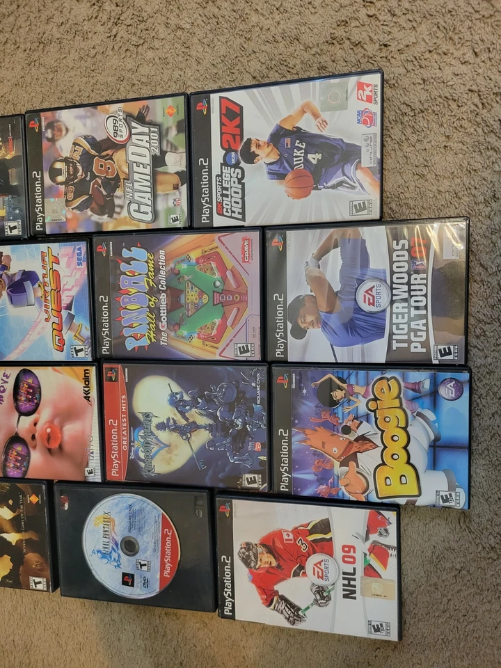 Lote de juegos Playstation 2 usados  Foto 2 de 3