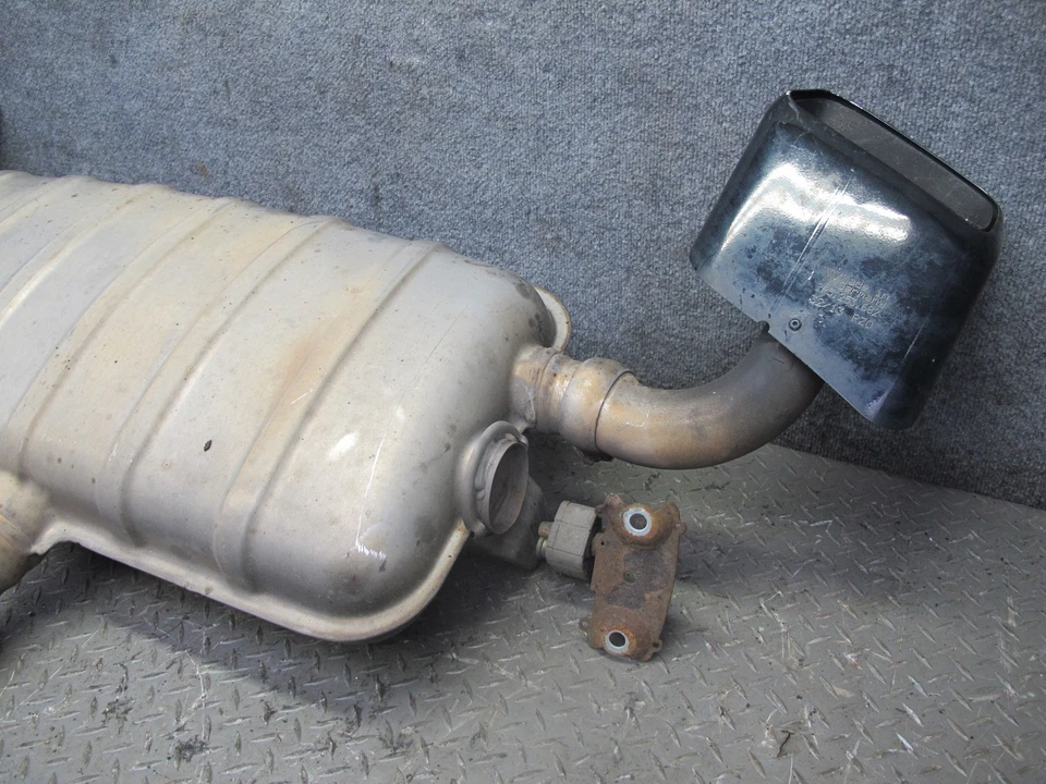 Silenciador de escape doble sin turbo Porsche Cayenne S 958 2011-2014 4,8 L con puntas Foto 3 de 4