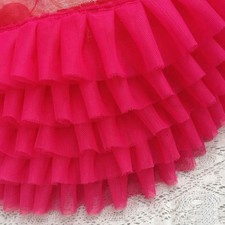 Sale Children Shaggy Skirt Wave Hemline Lace Edging Girls Home Costume Ribbon