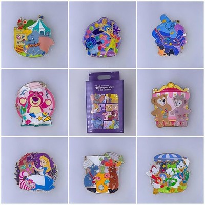 Shanghai Disney Resort 2025 Pin Trading Day Pixar Puzzle Series Mystery Pin Box