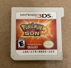 Nintendo Pokemon Sun Nintendo 3DS Game Cartridge NTSC-U/C E Everyone