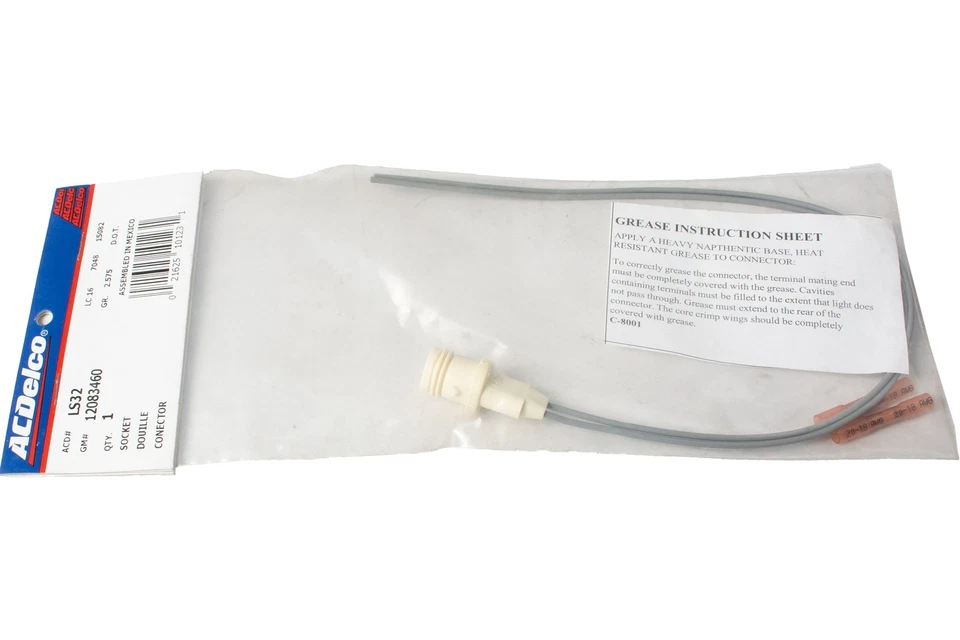 Enchufe de bombilla de luz delantera trasera para vehículo AC Delco para GMC Sonoma modelo LS32 1991-03 Foto 3 de 4