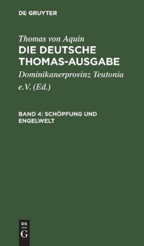 Thomas Von Aquin Schöpfung Und Engelwelt (Hardback)Another great item from Rarewaves USA | Free delivery!