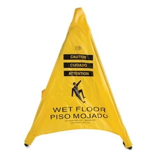 First Aid Only 220SC 3 in. x 2.5 in. x 20 in. Pop Up Safety Cone - Yellow New