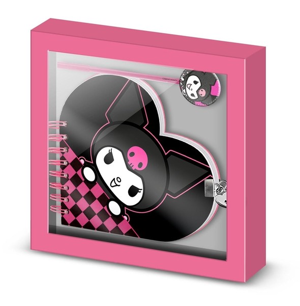 Gadget - Hello Kitty: Karactermania - Kuromi - Chess (Diario Cuore + Penna) -D--image