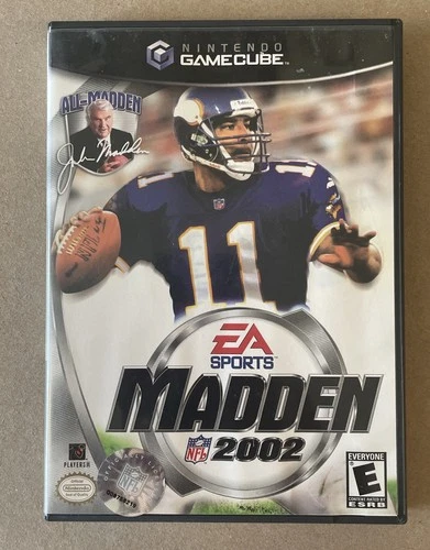 Madden NFL 2002 (Nintendo GameCube) Complete With Manual