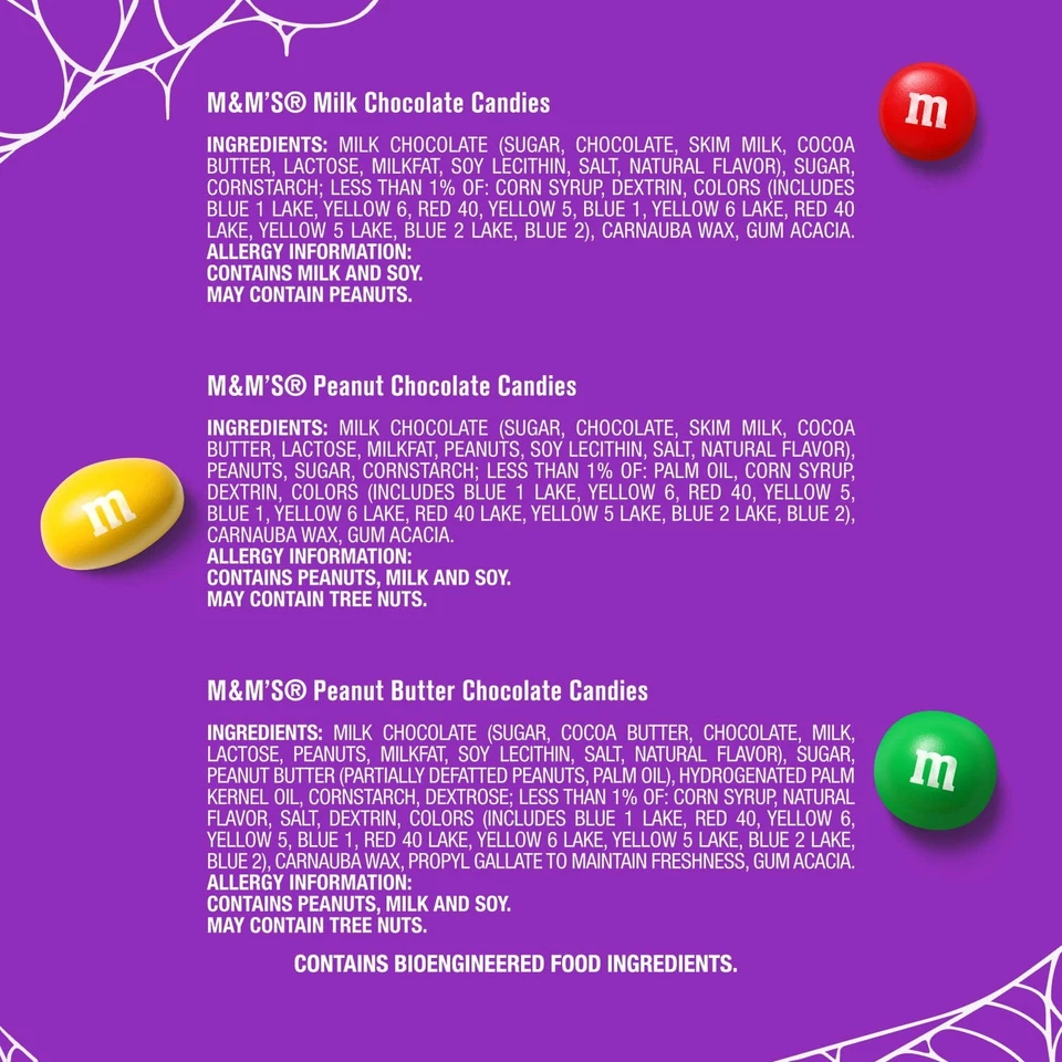 🎃 M&M’s Full-Size Chocolate Candy Bars – 18 Count Halloween Box! SAME DAY SHIP! - Image 4 of 4