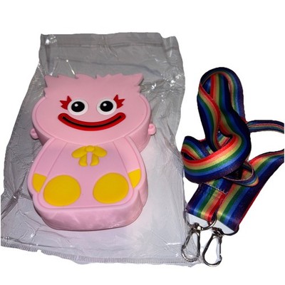 Poppy playtime huggy wiggy pop it purse ￼ New  with Straps 
