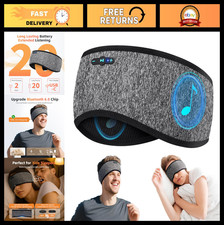 Bluetooth Sleep Headphones Headband - 20H Playtime, HD Stereo, Wireless Earphone