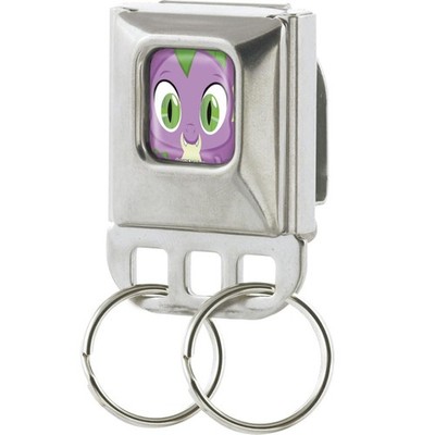 Keyholder - My Little Pony Spike Face Close-Up Full Color Lavender ACC NEW