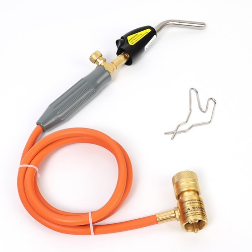 Kodilin MAPP Gas Torch Kit 2552°F, Plumbing Torch with 59" Hose & Belt Hook, ...