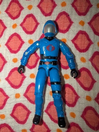 Vintage GI JOE 1982 - 83 COBRA COMMANDER ~ TIGHT SWIVEL JOINTS Hong Kong Figure