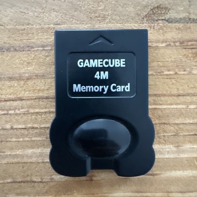 Nintendo Gamecube Memory Card 4 M Schwarz Black 
