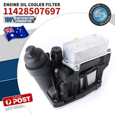 11428507697 Engine Oil Cooler Filter For BMW X1 E84 X3 F25 X4 F26 X5 F15 F16 NEW