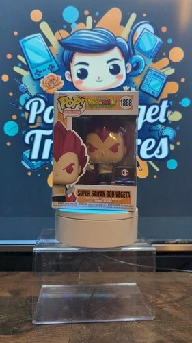Funko Pop! : Dragon Ball - Super Saiyan God Vegeta #1868 Chalice Exclusive