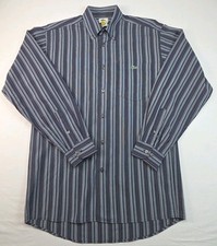 Lacoste Men's Long Sleeve Button Up Dress Shirt Casual Preppy Classic Fit 38 S