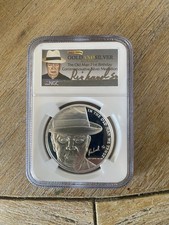 OLD MAN Pawn Shop Las Vegas NGC SIGNATURE 1oz 999 FINE Silver round