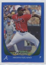 2011 Bowman Draft Chrome Blue Refractor 88/199 Arodys Vizcaino #88 sh7
