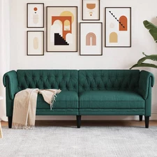 Chesterfield Sofa Dark green