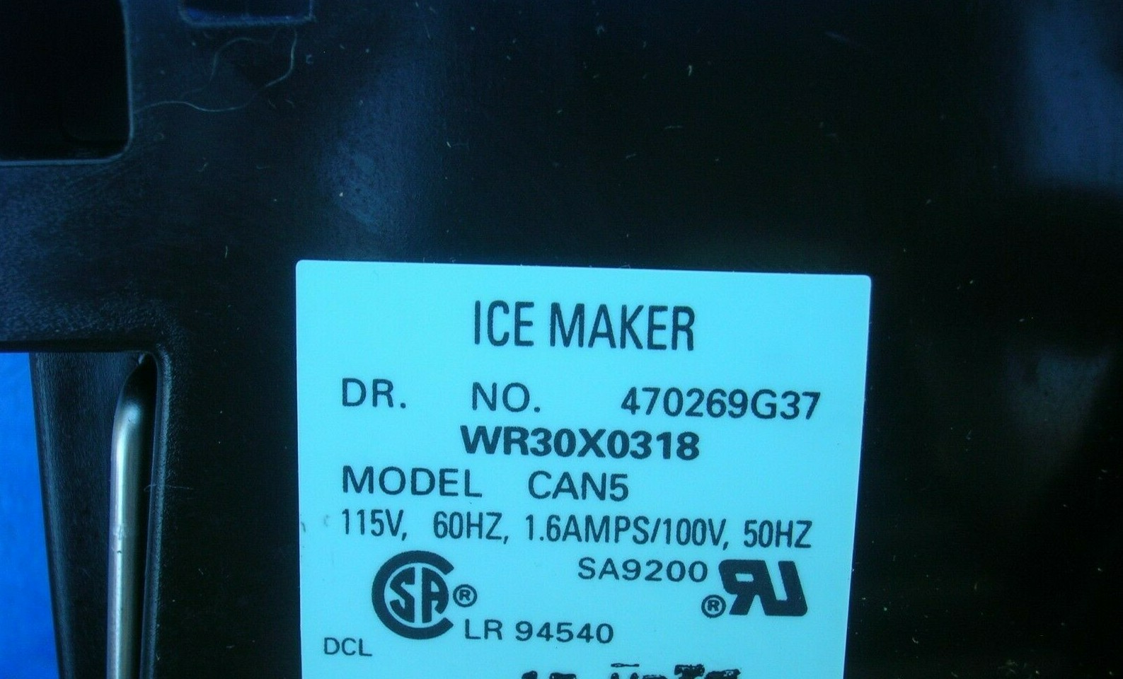 wr30x0318 ice maker