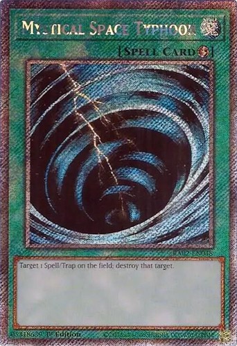 Mystical Space Typhoon (V.7 - Ultimate Rare)○YUGIOH○RA02