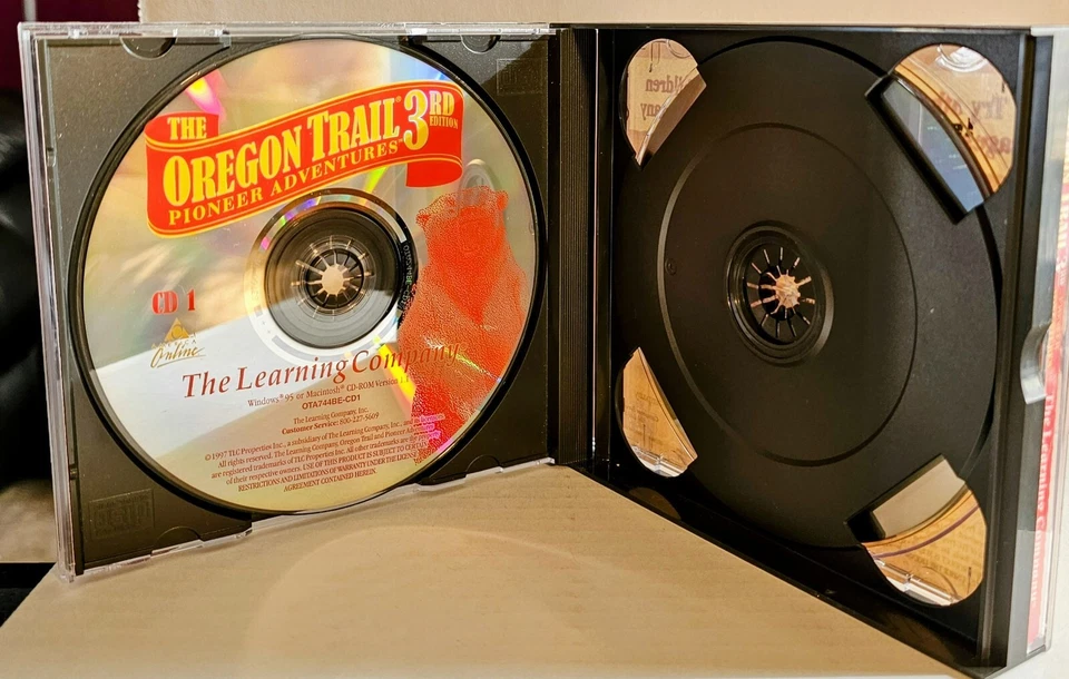 The Oregon Trail 3rd Edition: Pioneer Adventures PC CD Computer Game 1998 - Image 3 of 4