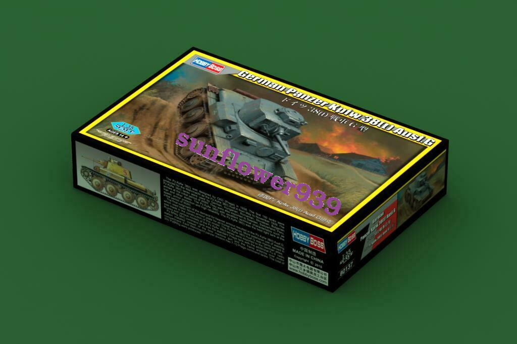 HobbyBoss 80137 1/35 German Panzer Kpfw.38(t) Ausf.G Plastic