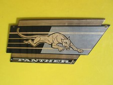 Vintage UNICORD 60s 'Pouncing' Panther ELKA Organ Metal LOGO Italy GARAGE BAND