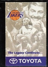 Schedule Basketball Los Angeles Lakers - 2003 2004 - Toyota Kobe Bryant