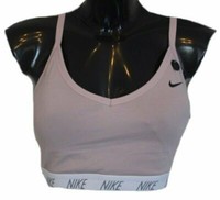 S3) Damen Nike Pro Sport Indy Soft Bra Sports Bh 877236-684 Rose Gr. L / 40 Neu