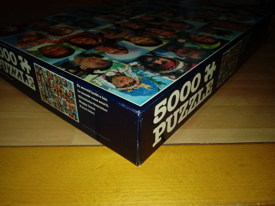 JUMBO puzzle jigsaw HAPPY FACES 5000 PEZZI NEW SAELED - Immagine 4 di 4