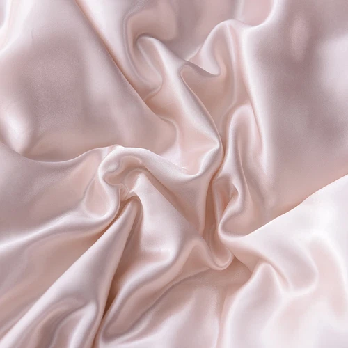 Satin Seide Bettwäsche Set Flach Bettlaken Kissenhülle Flaches Laken Twin/Queen/King Bett - Bild 3 von 40