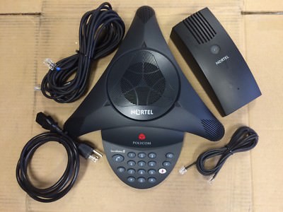 Nortel Norstar Polycom Audio Conferencing Unit NTAB4213 BCM Conference Phone 