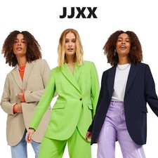 Womens Blazer Regular Fit Double Breasted Ladies Suit Outdoor Jackets Size Xs-xl