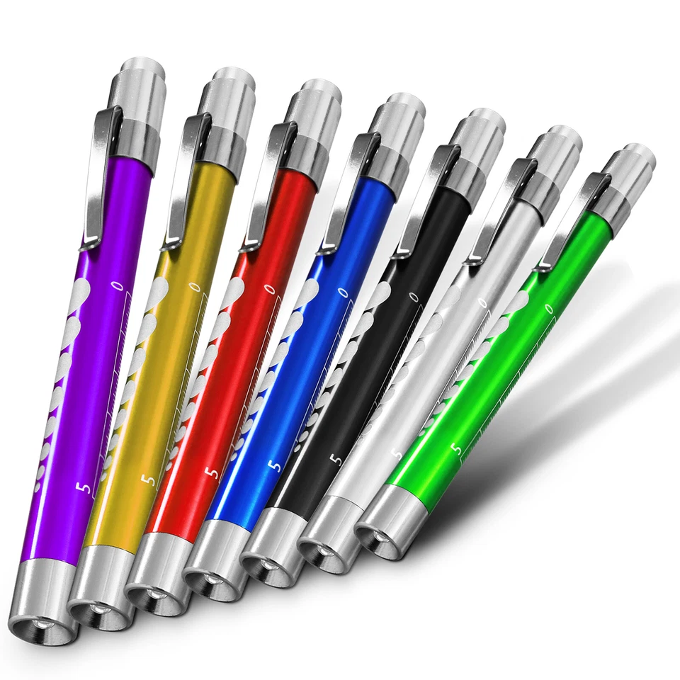 RE-GEN LED Doctors Nurses Diagnostic Inspection Aluminium Pen Light Pocket Torch