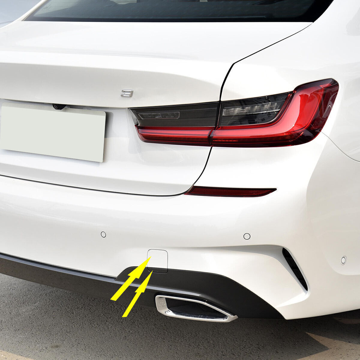 For BMW 3' G20 G28 W/ M 2019 20202021 Rear Bumper Tow Hook Cover Upper