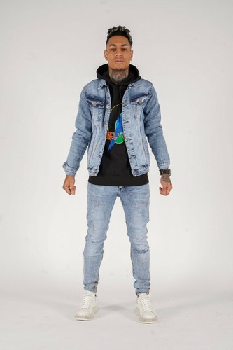 InsideOut Vintage Paint Splash Denim 