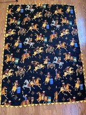 Handmade Cowgirl Blanket Cowboy Western 41 x 56 in Girls
