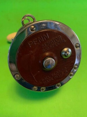 VINTAGE CUSTOM PENN SPECIAL SENATOR 113HLW 4/0 FISHING REEL